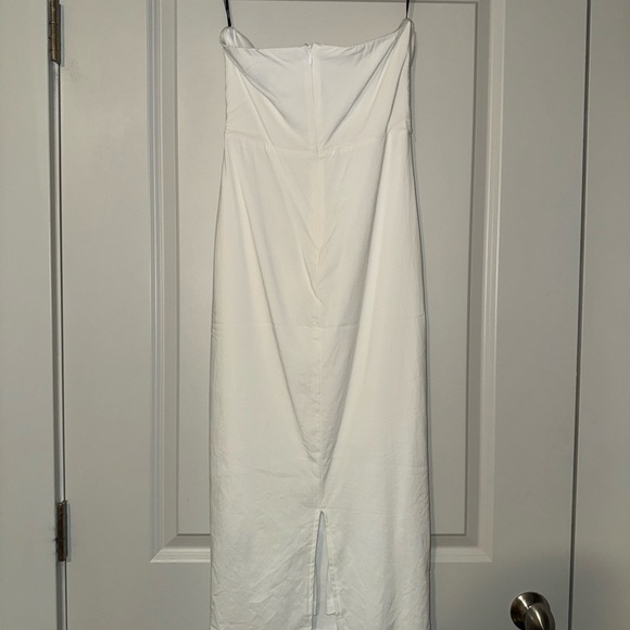 Forever 21 Strapless White Dress - Picture 4 of 5